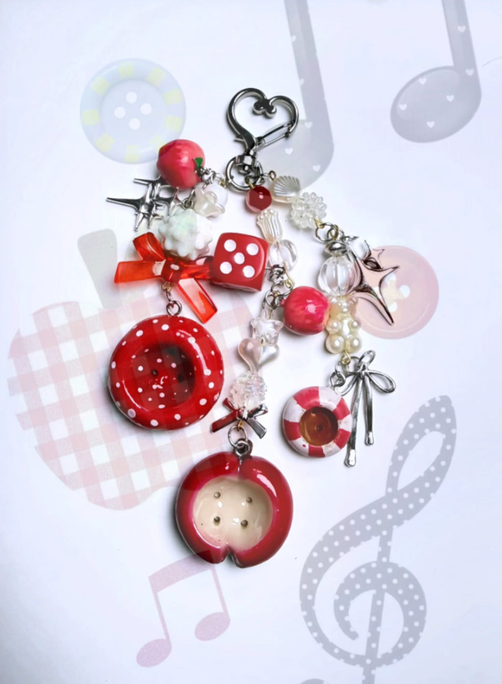 button key chain