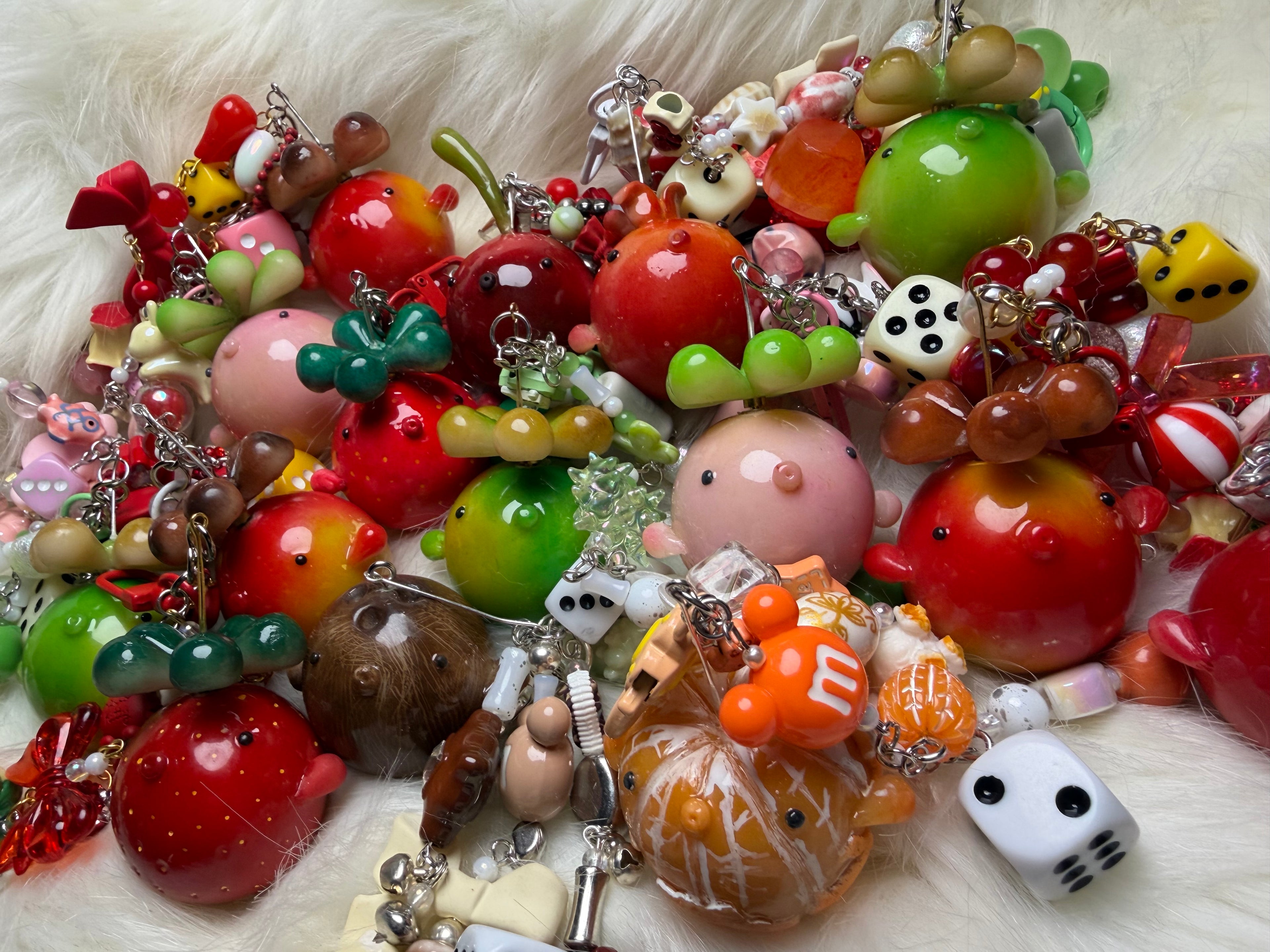 fruit bag charms